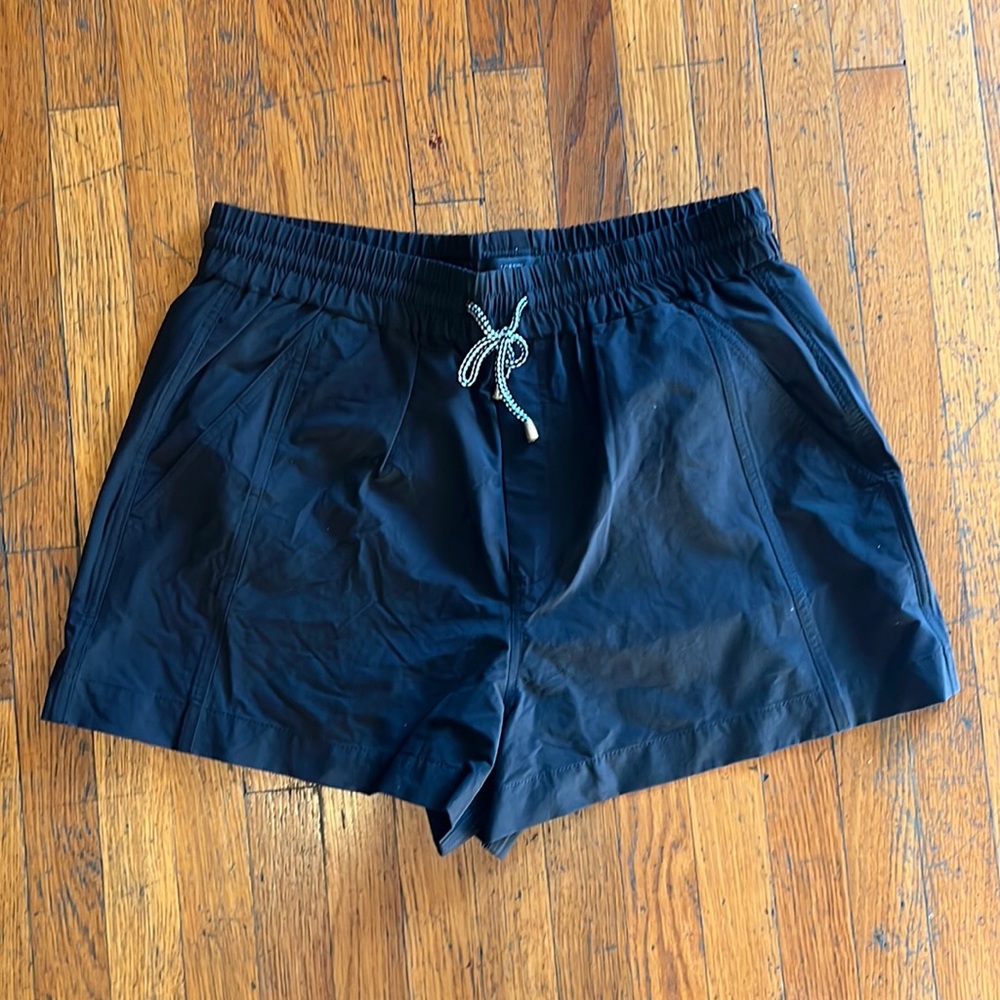 J Crew Women’s L Large swim shorts NWT Black